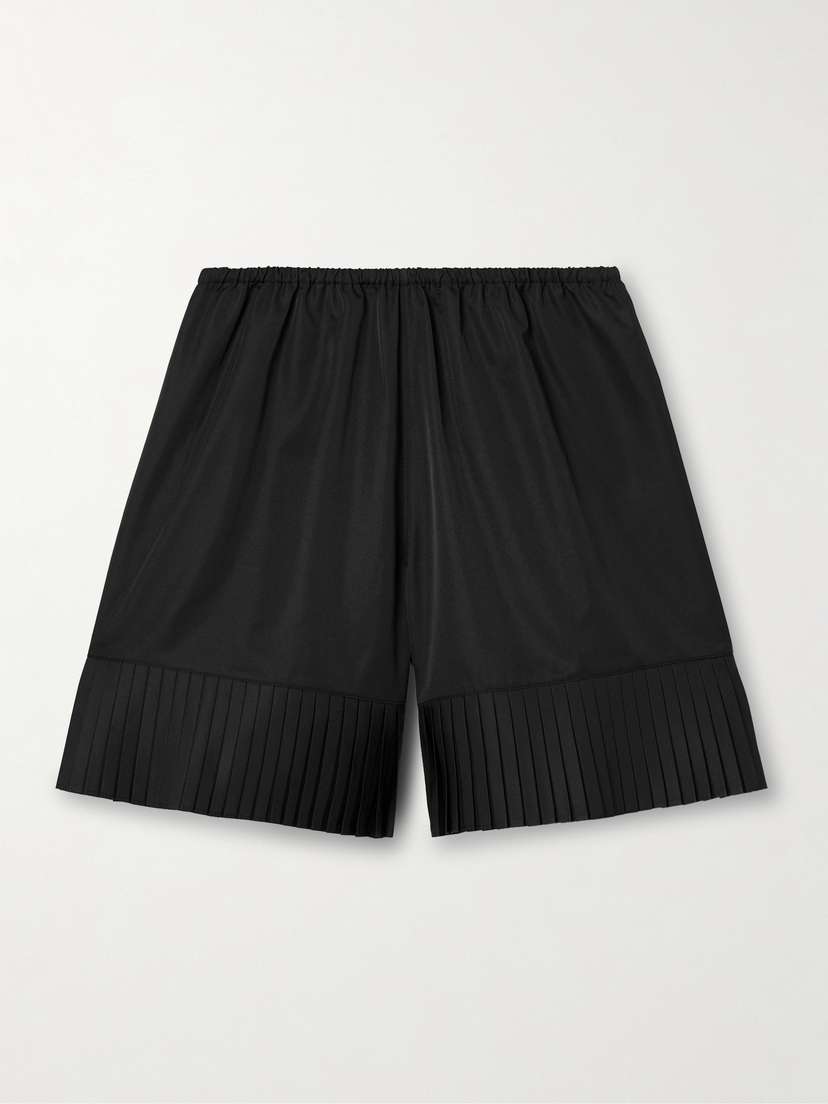 BODE Brunch Pleated Poplin Shorts - x large