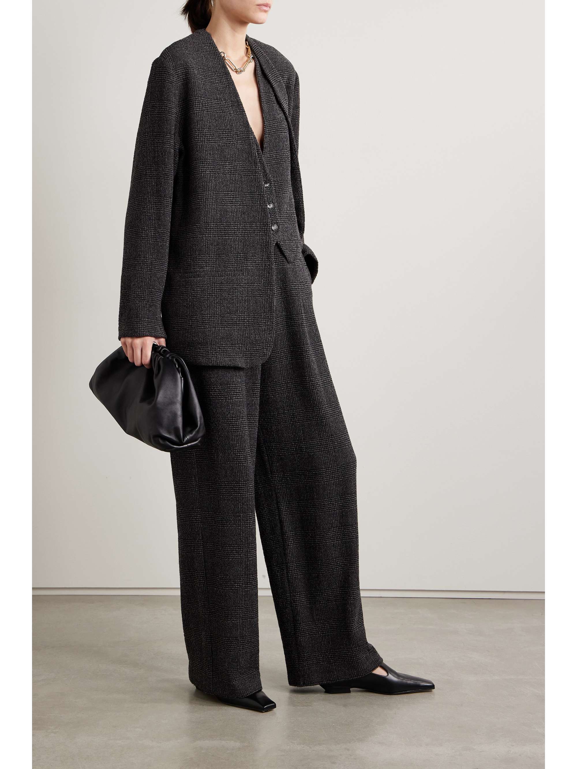 Tibi tablier belted blazer outlet