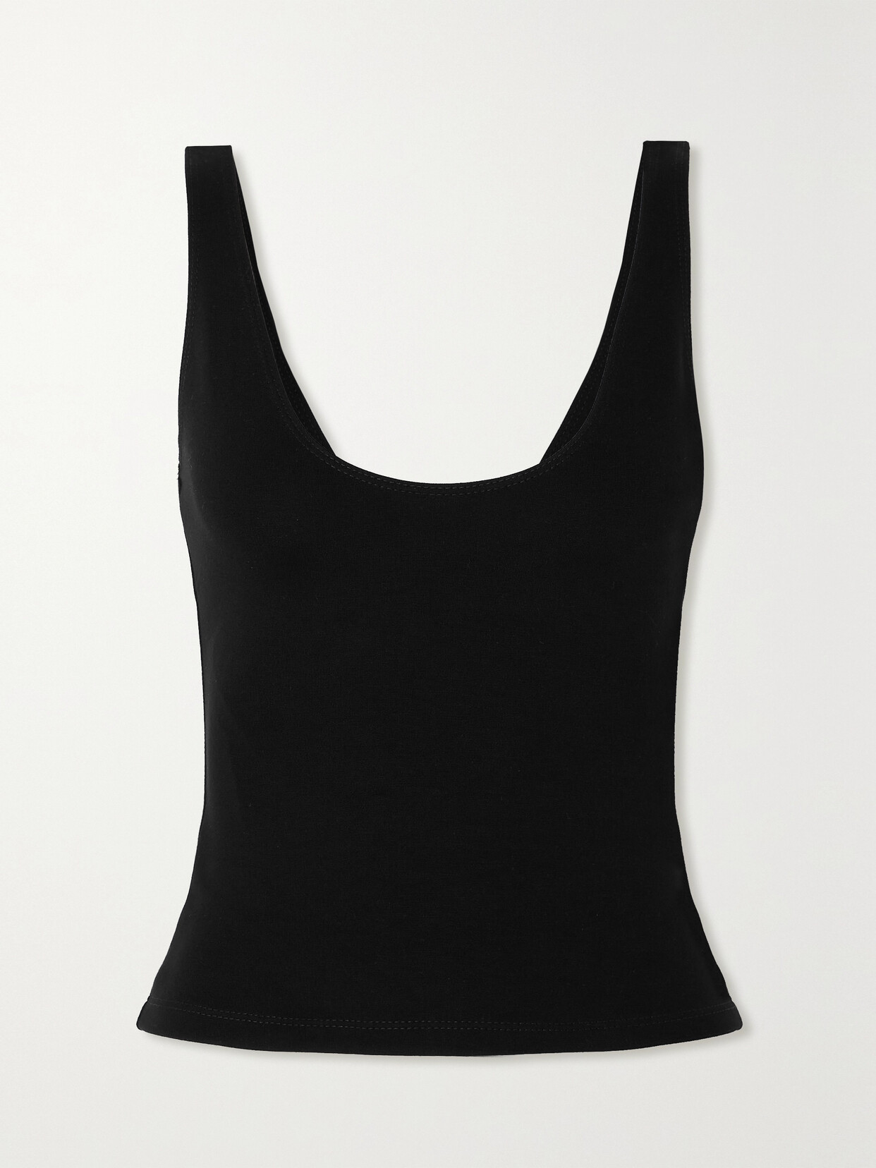 LESET - Rio Stretch-jersey Tank - Black