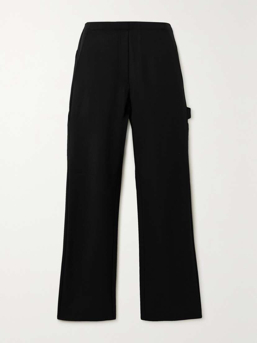 LESET Jane Painter Wool-blend Twill Straight-leg Pants - x large