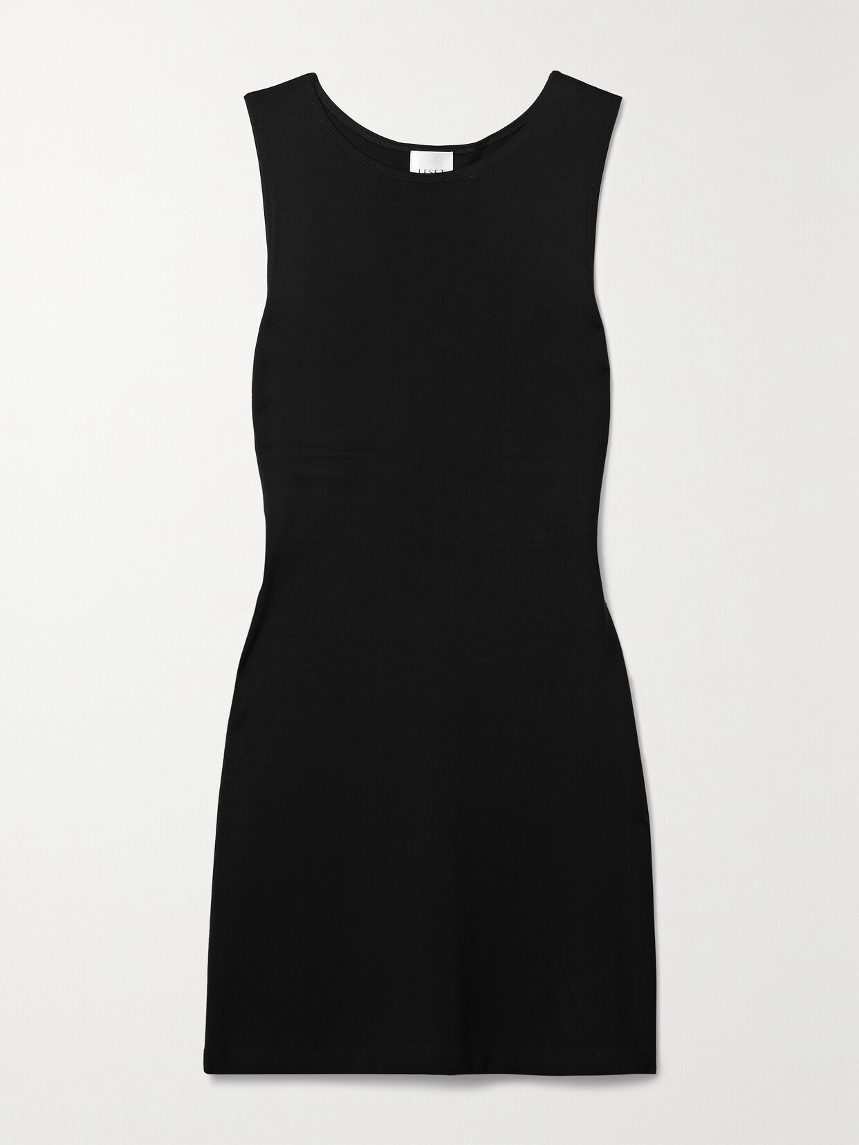 LESET Rio Stretch-ponte Mini Dress - Black