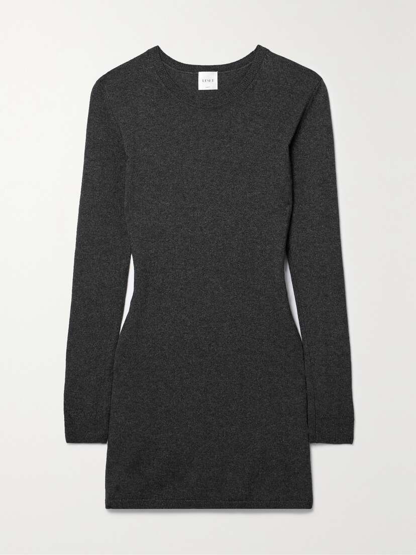 LESET Zoe Knitted Mini Dress - x large