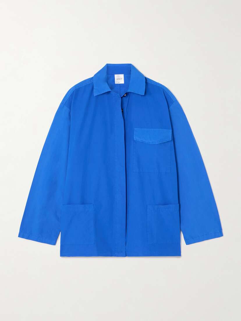 LESET Kyoto Cotton-poplin Shirt