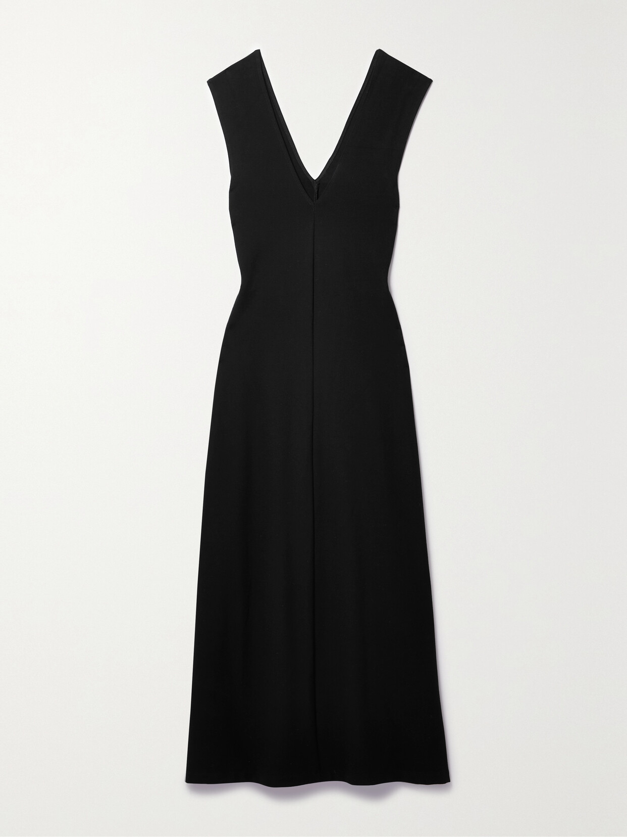 LESET - Rio Stretch-ponte Maxi Dress - Black
