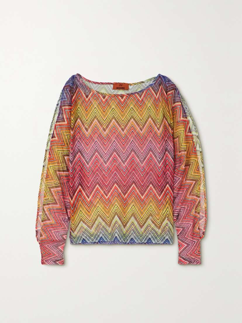 Missoni Crochet-knit Top