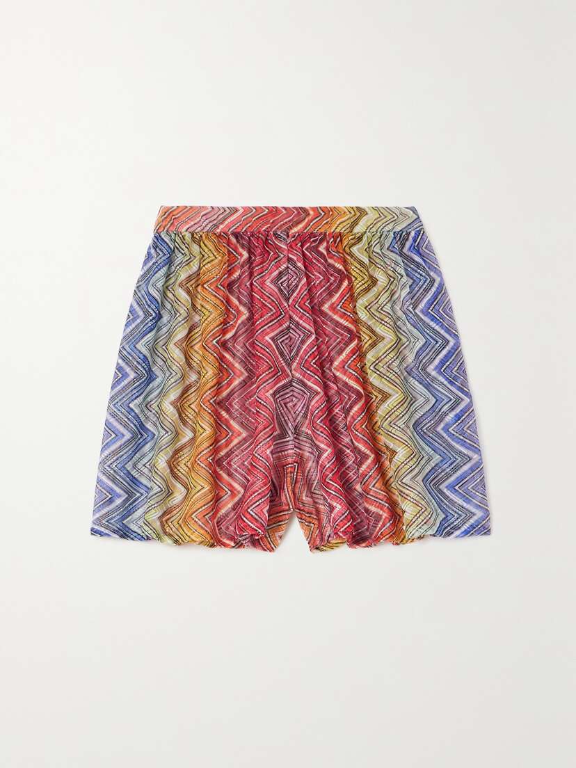 Missoni Crochet-knit Shorts