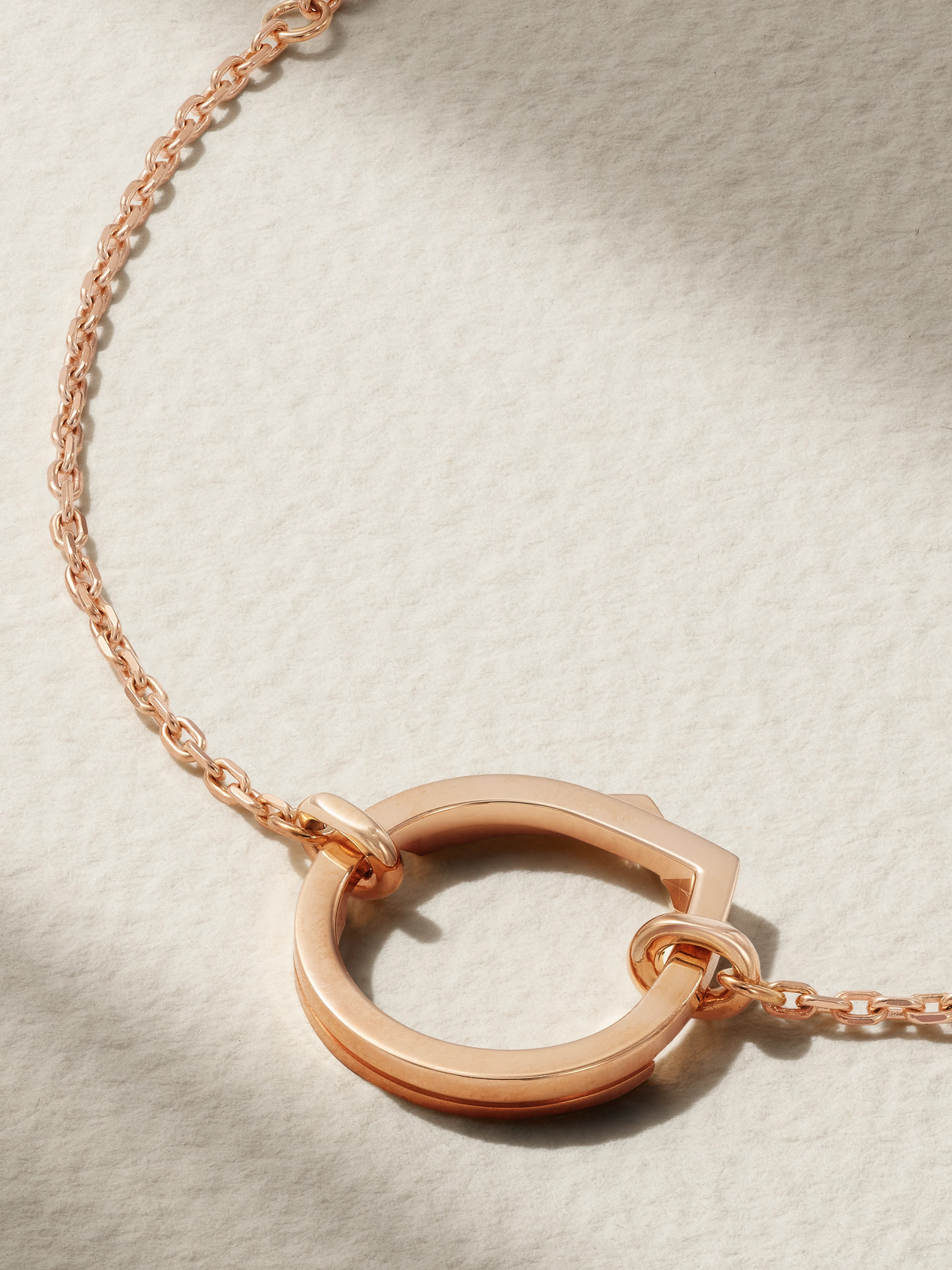 Repossi Antifer 18kt Rose Gold Bracelet In Gold
