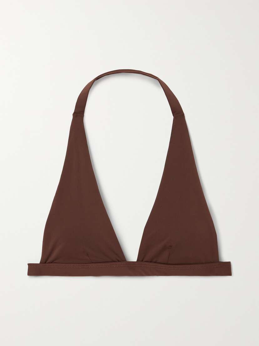 Haight + Net ustain + Tina Kunakey Nadia Triangle Bikini Top