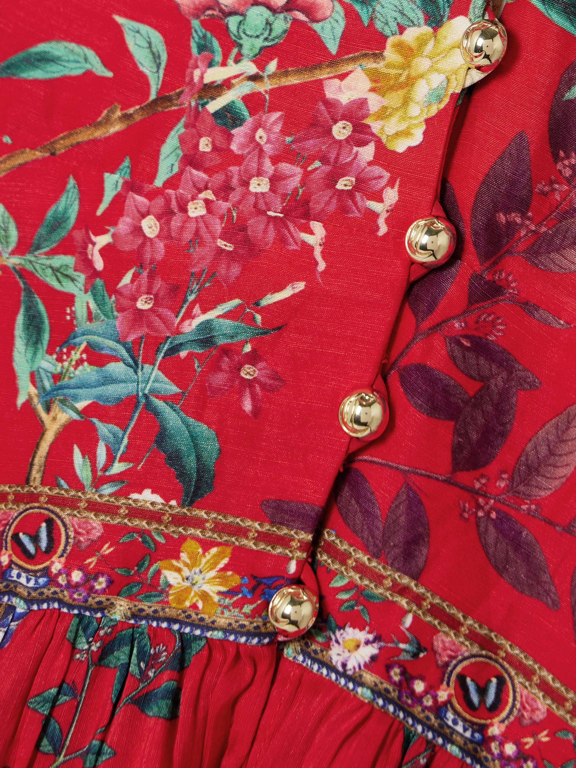 Camilla Embellished floral-print silk crepe de chine maxi dress