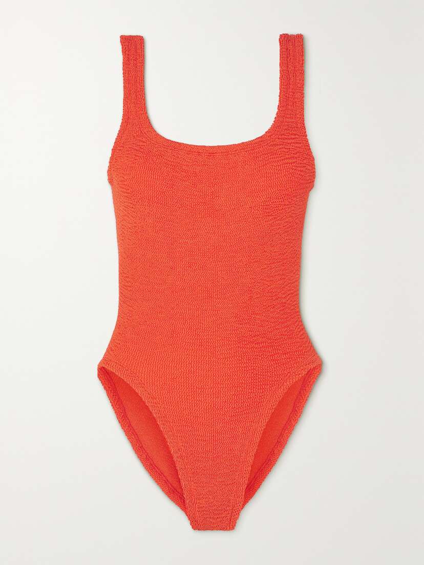 Hunza G Seersucker Swimsuit