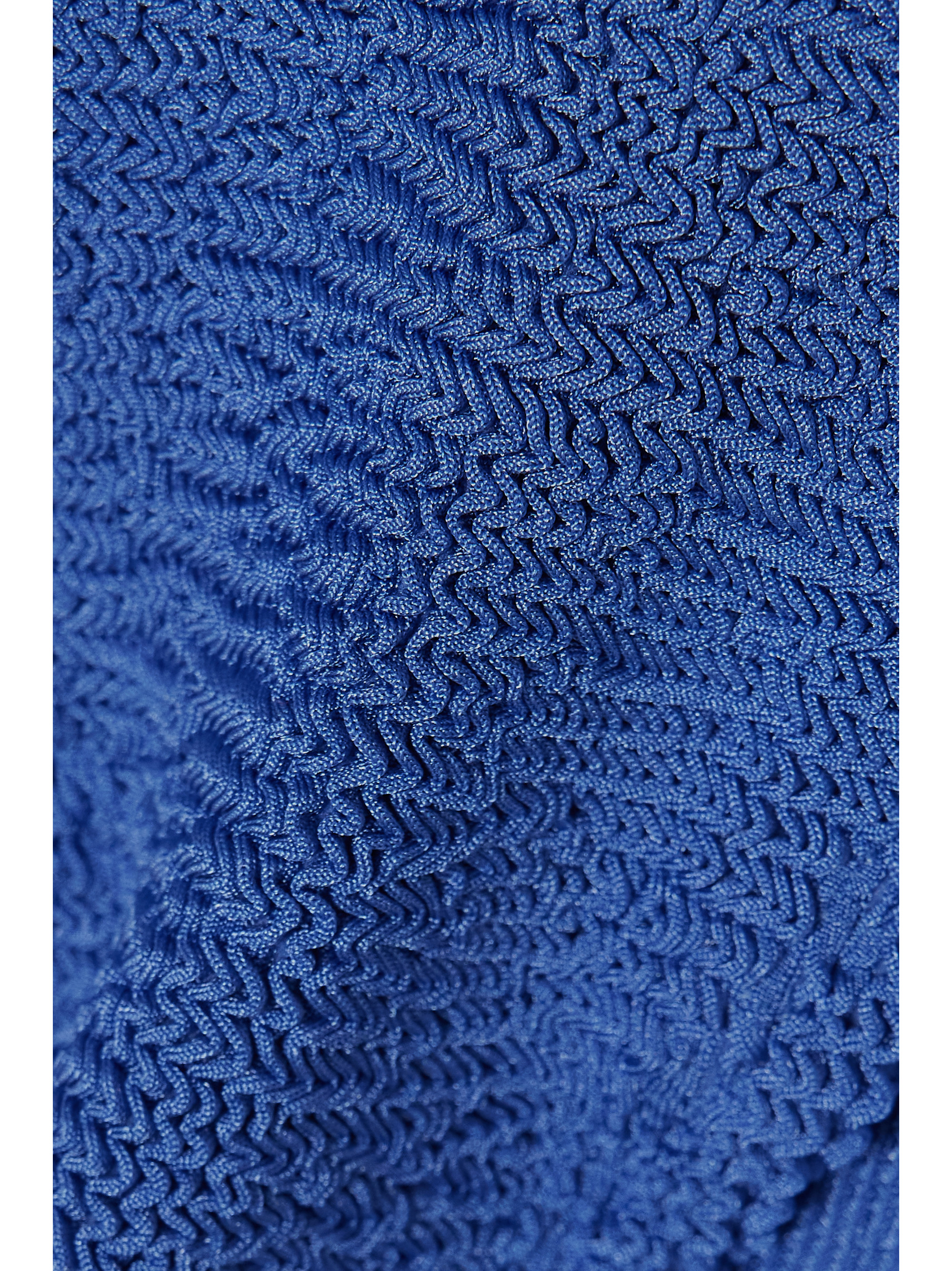 Hunza G Nadine metallic seersucker bikini thumbnail