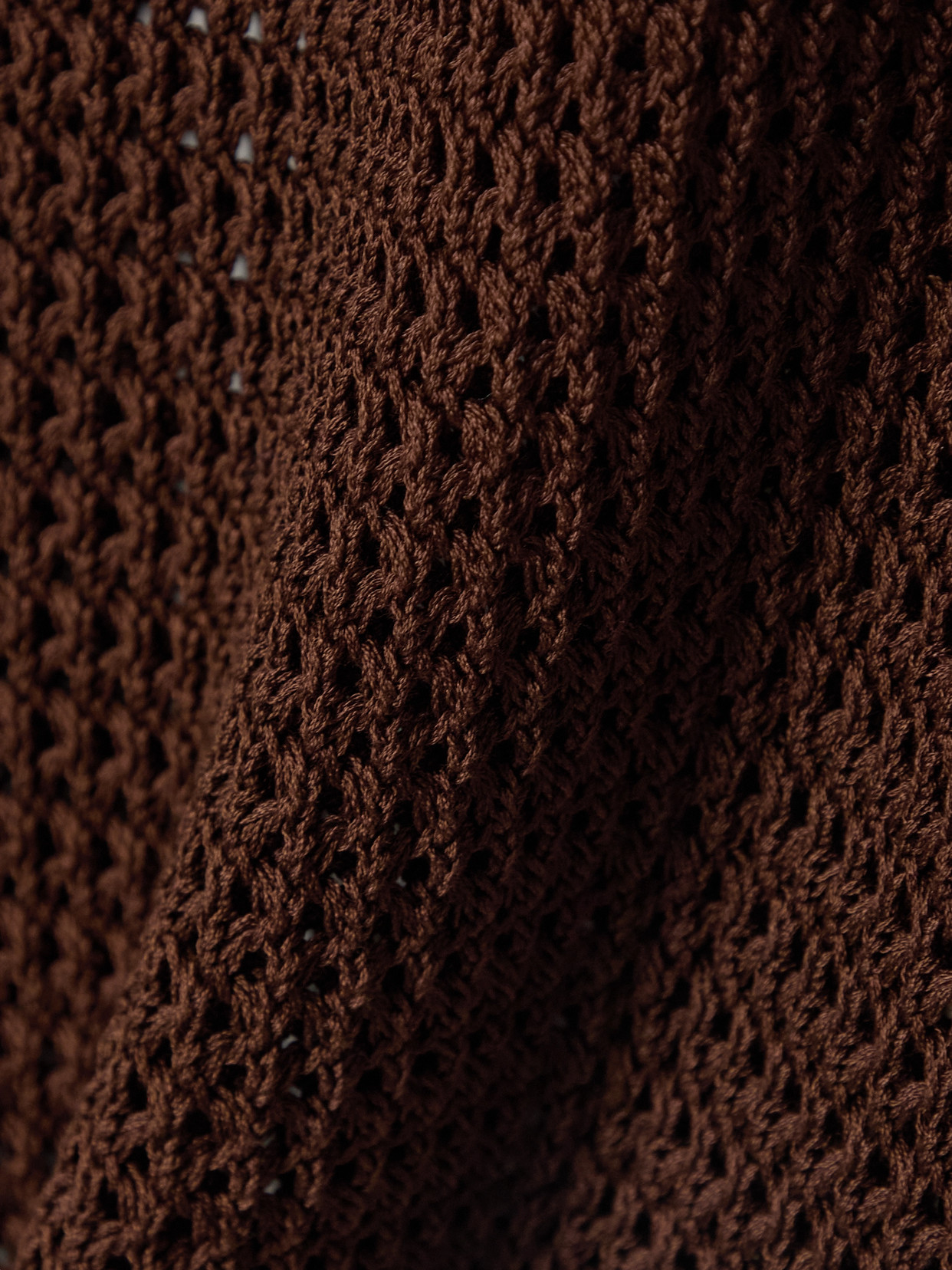 Bode Willows Pullover Sweater In Brown