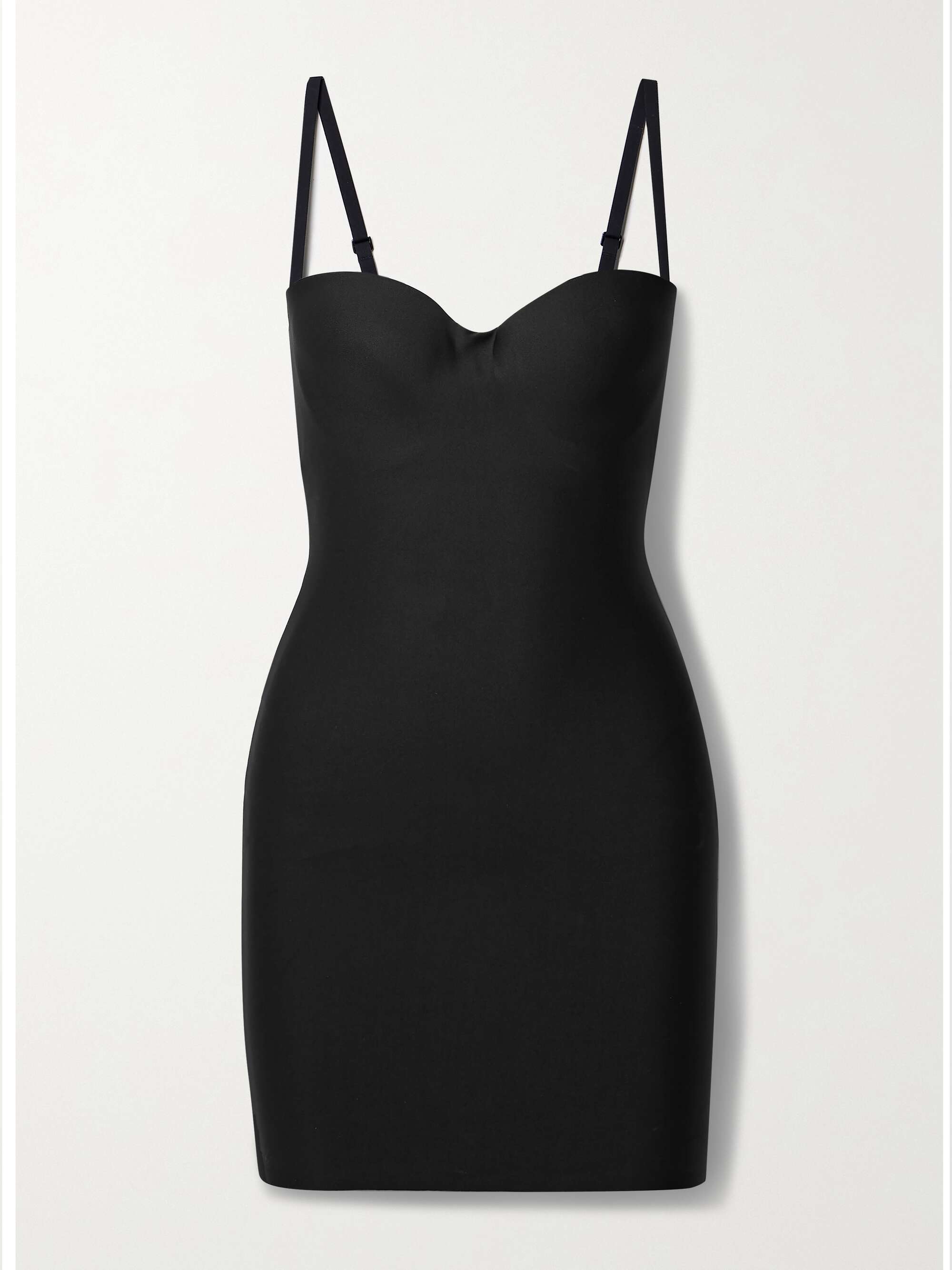 SKIMS BODY UNDERWIRE SLIP DRESS | CLAY