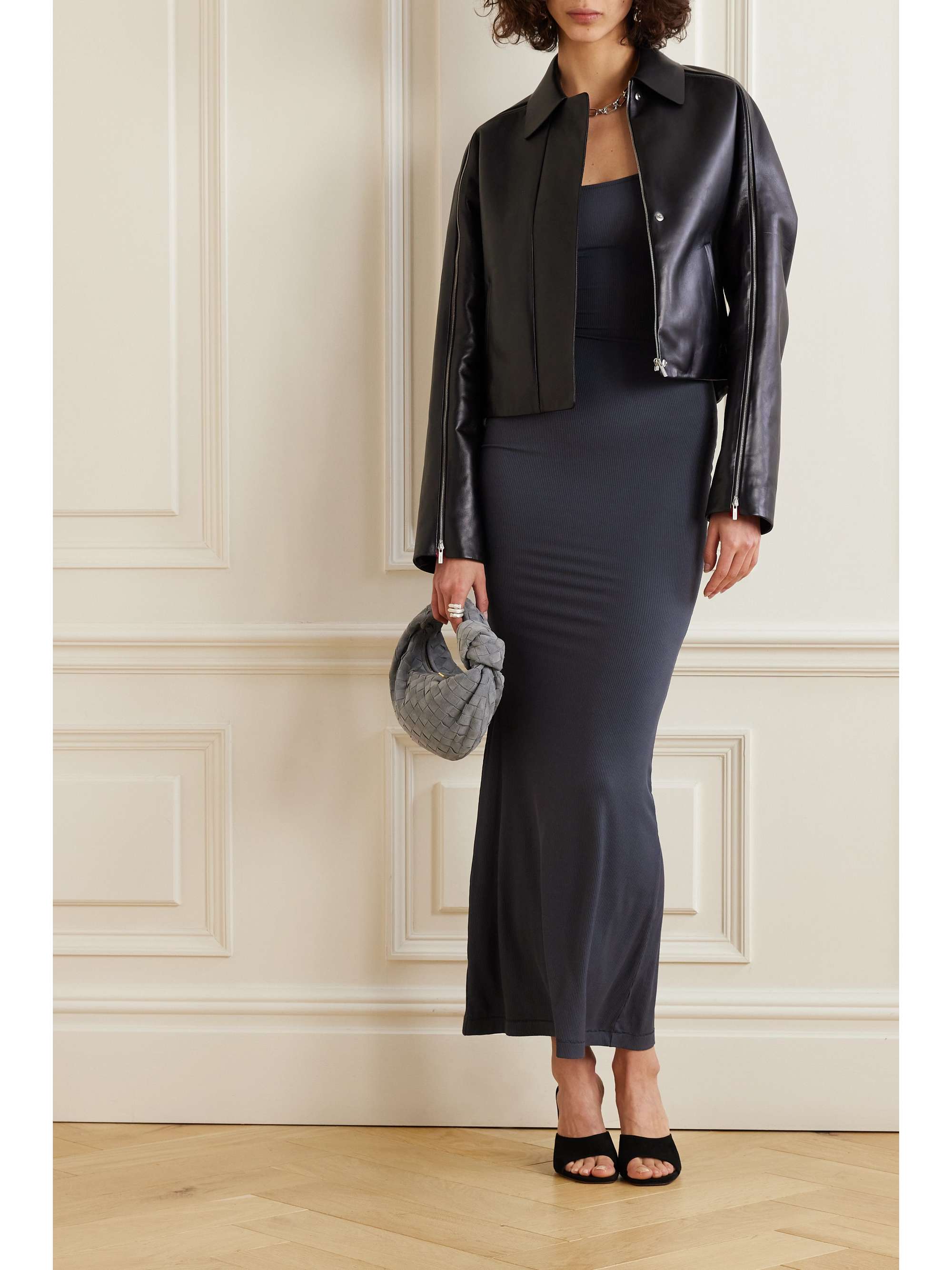 Shoppers Love the Skims Lounge Long Sleeve Ribbed Maxi Dress