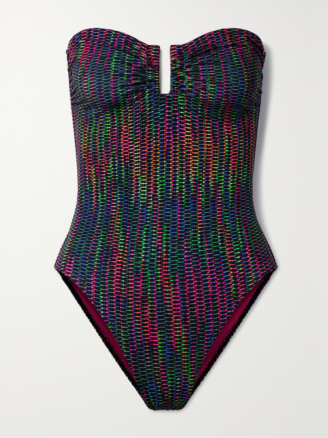 Eres - Halo Strapless Printed Swimsuit - Multi