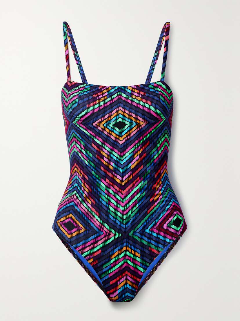 Eres Les Essentiels Optique Printed Swimsuit