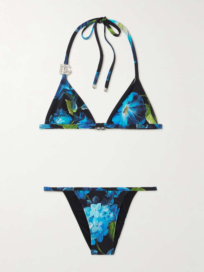 Dolce & Gabbana Floral-print Bikini