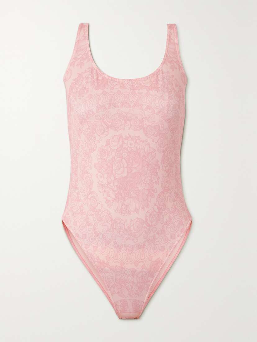 Versace Vita Printed Swimsuit