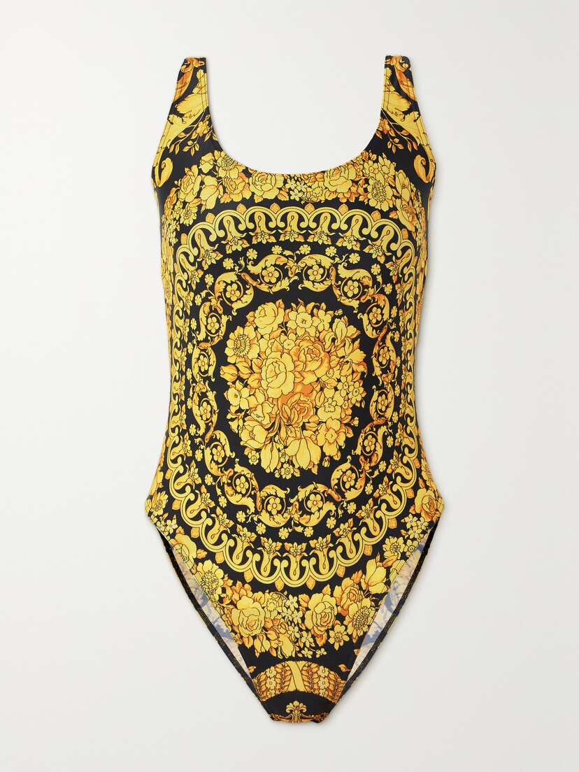 Versace Tribute Printed Swimsuit