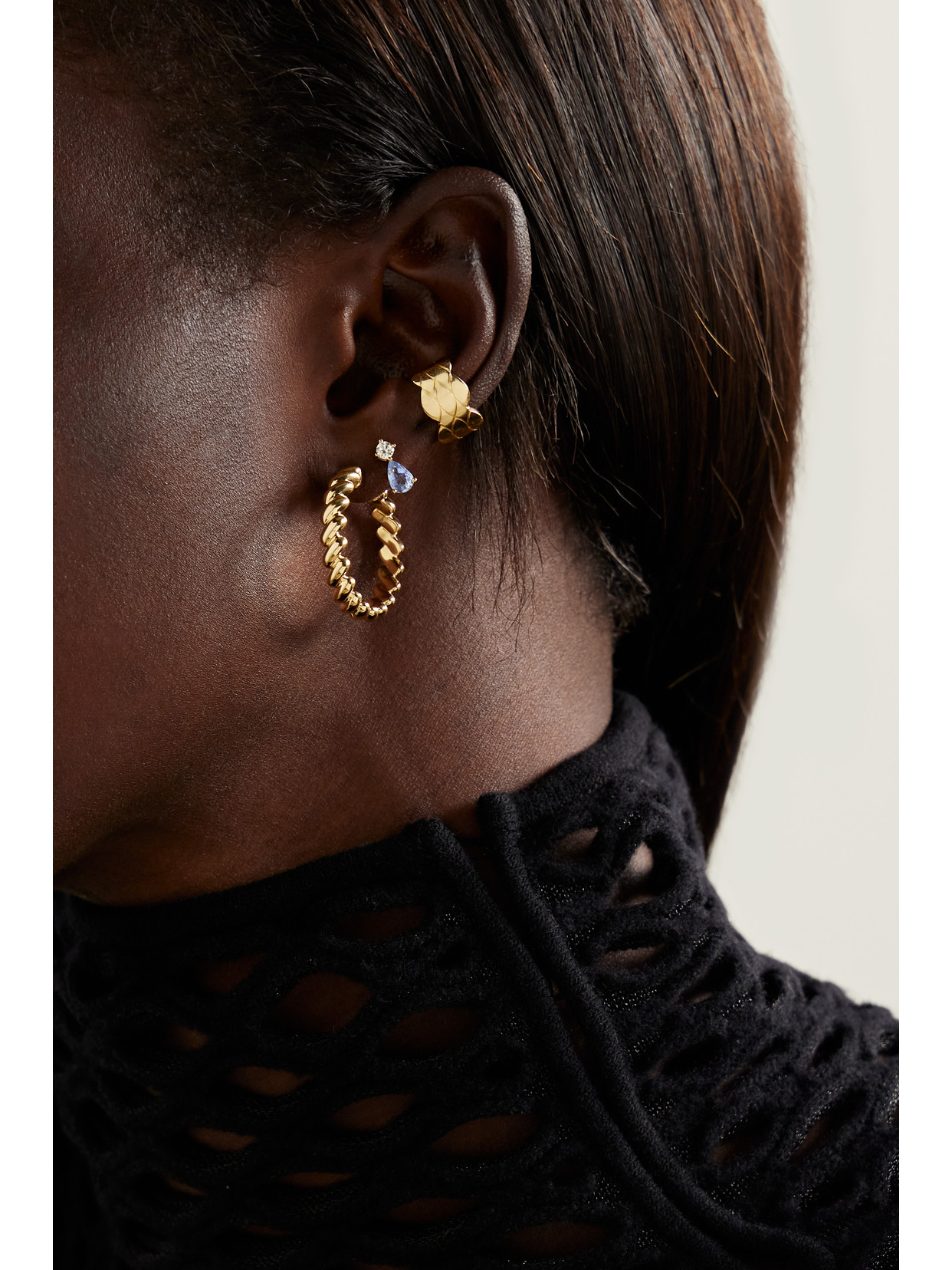 Shop Anita Ko Talitha 18-karat Gold Ear Cuff