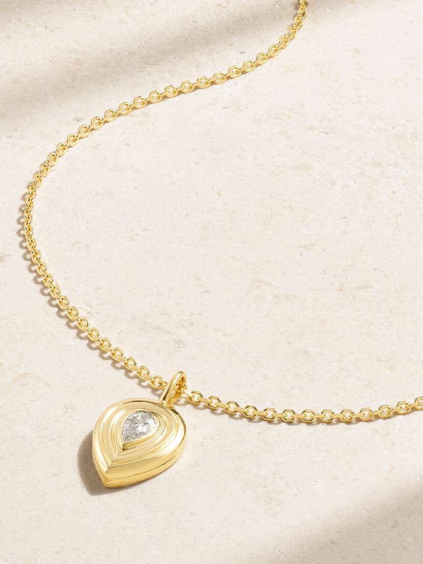 Anita Ko Loulou 18-karat Gold Diamond Necklace