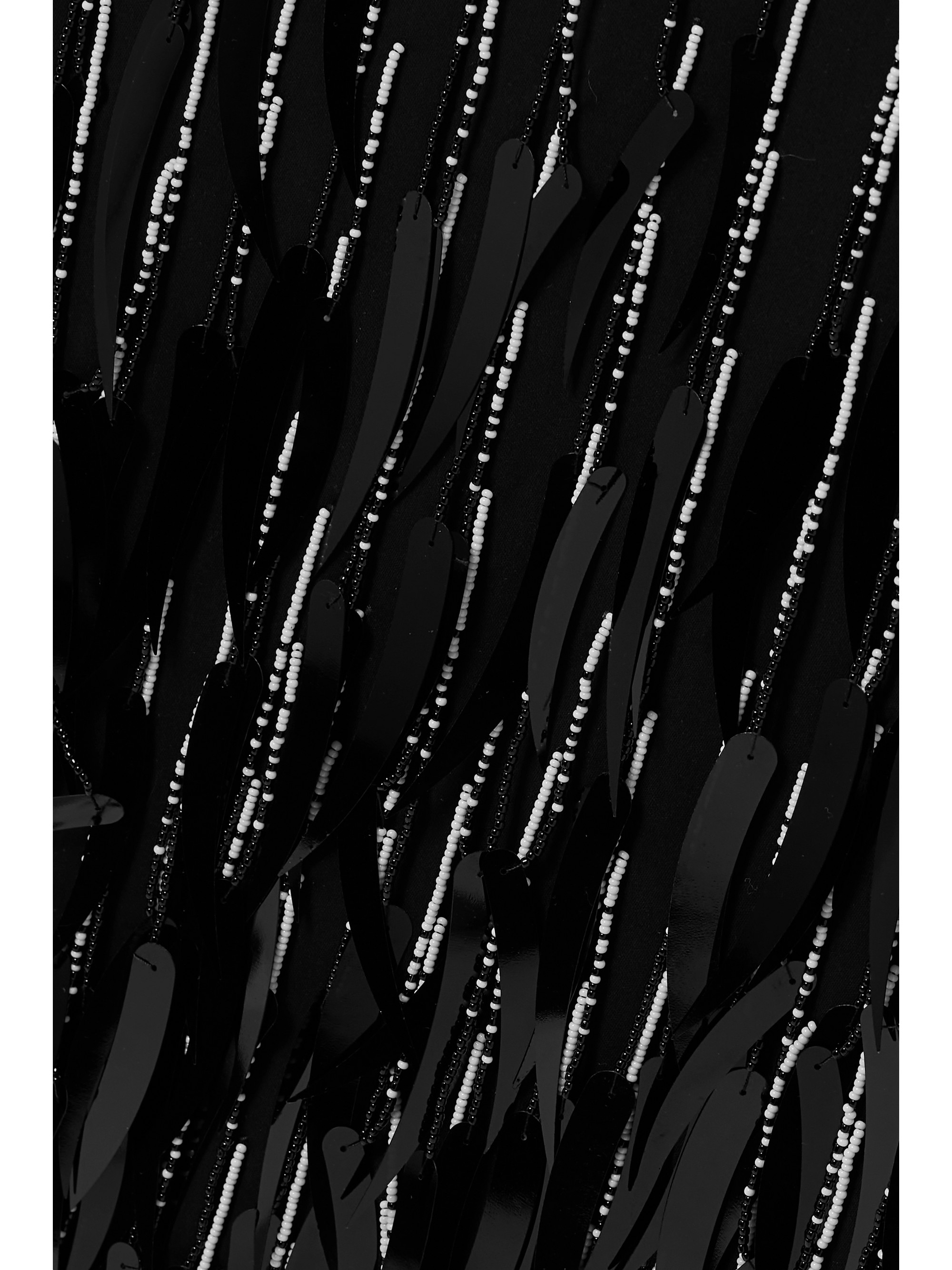 Johanna Ortiz + NET SUSTAIN Fiesta embellished crepe halterneck midi dress thumbnail