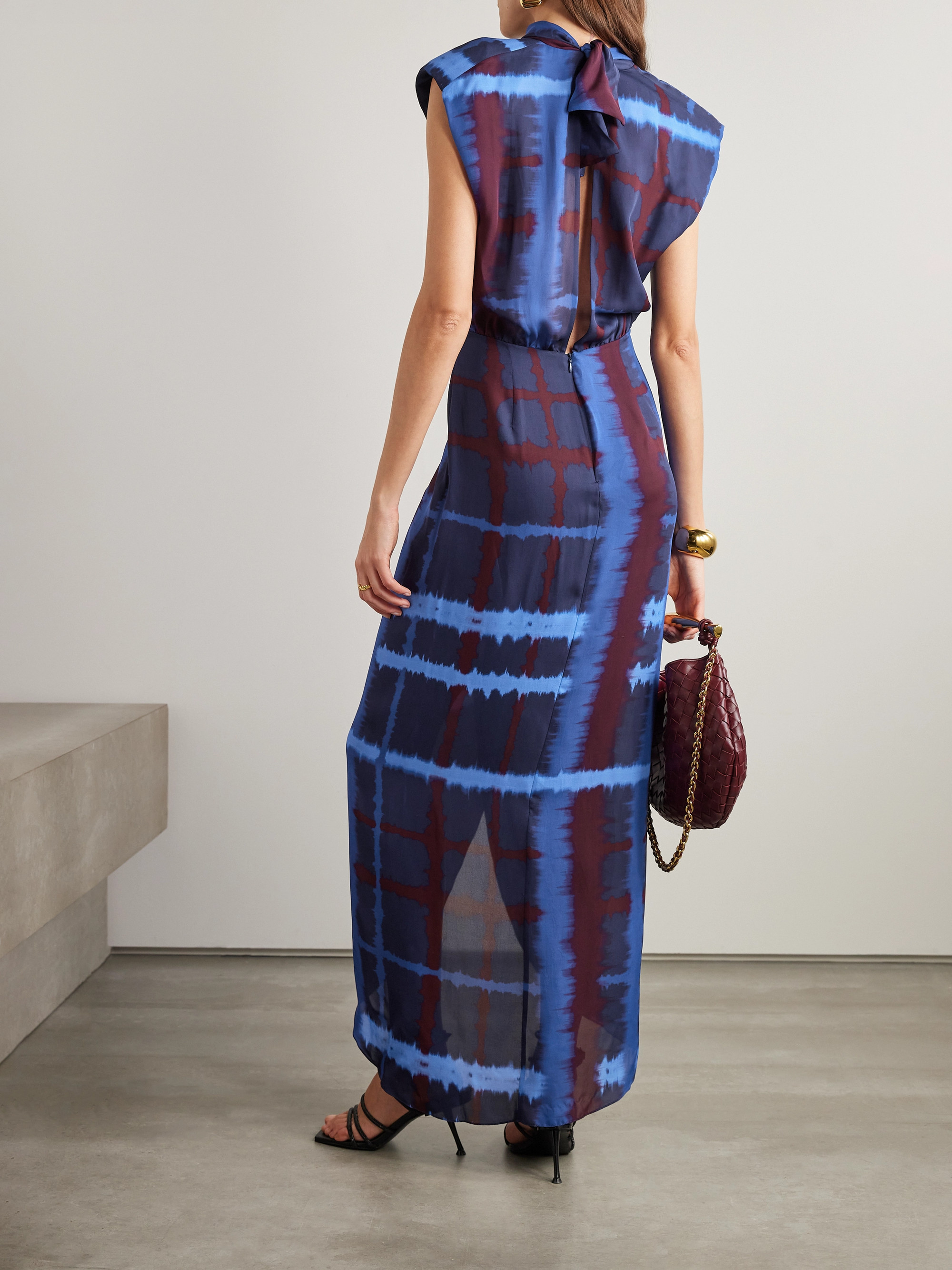 Johanna Ortiz + NET SUSTAIN Inspiring Vistas printed silk-chiffon maxi dress