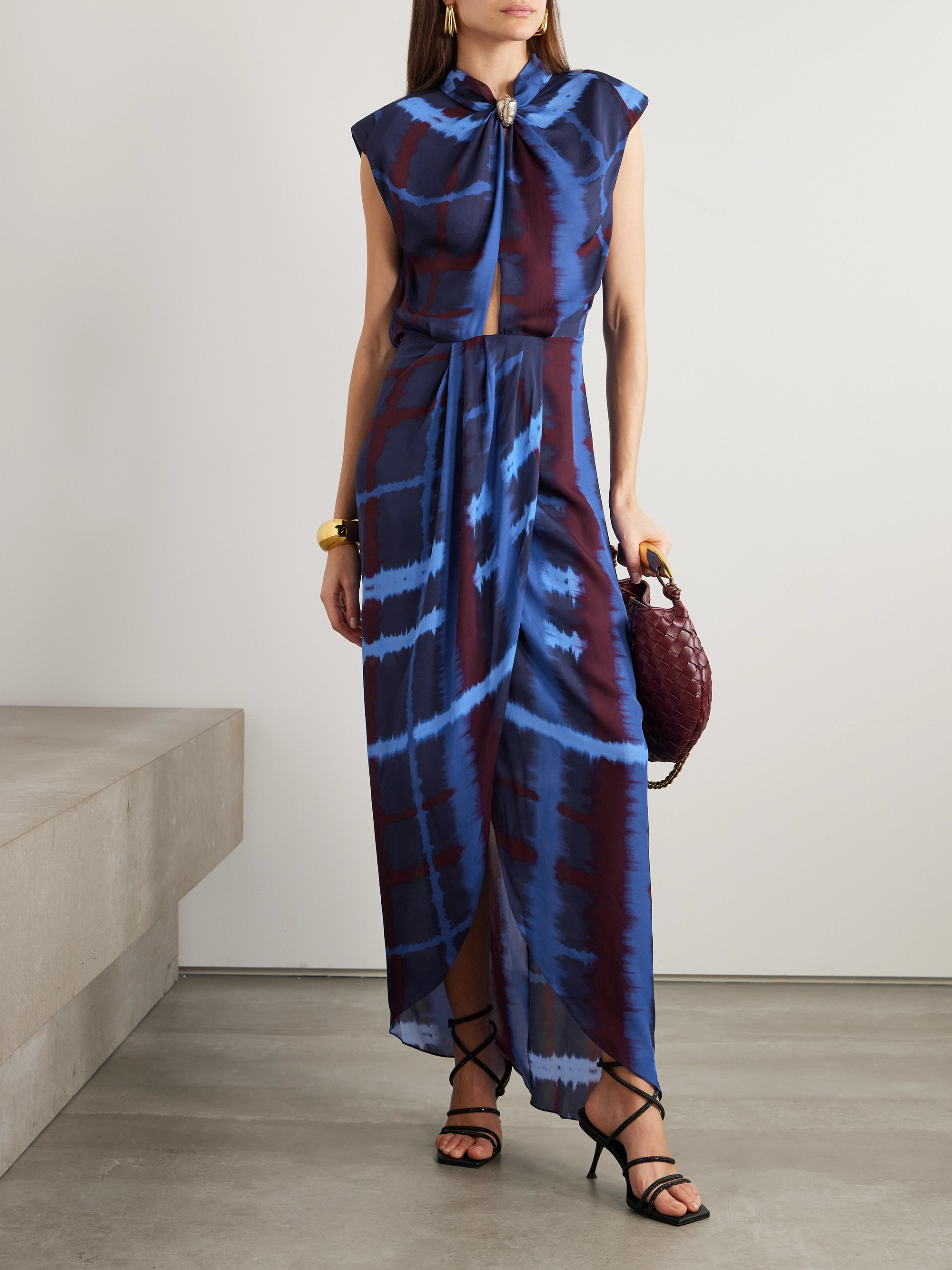 Johanna Ortiz + NET SUSTAIN Inspiring Vistas printed silk-chiffon maxi dress