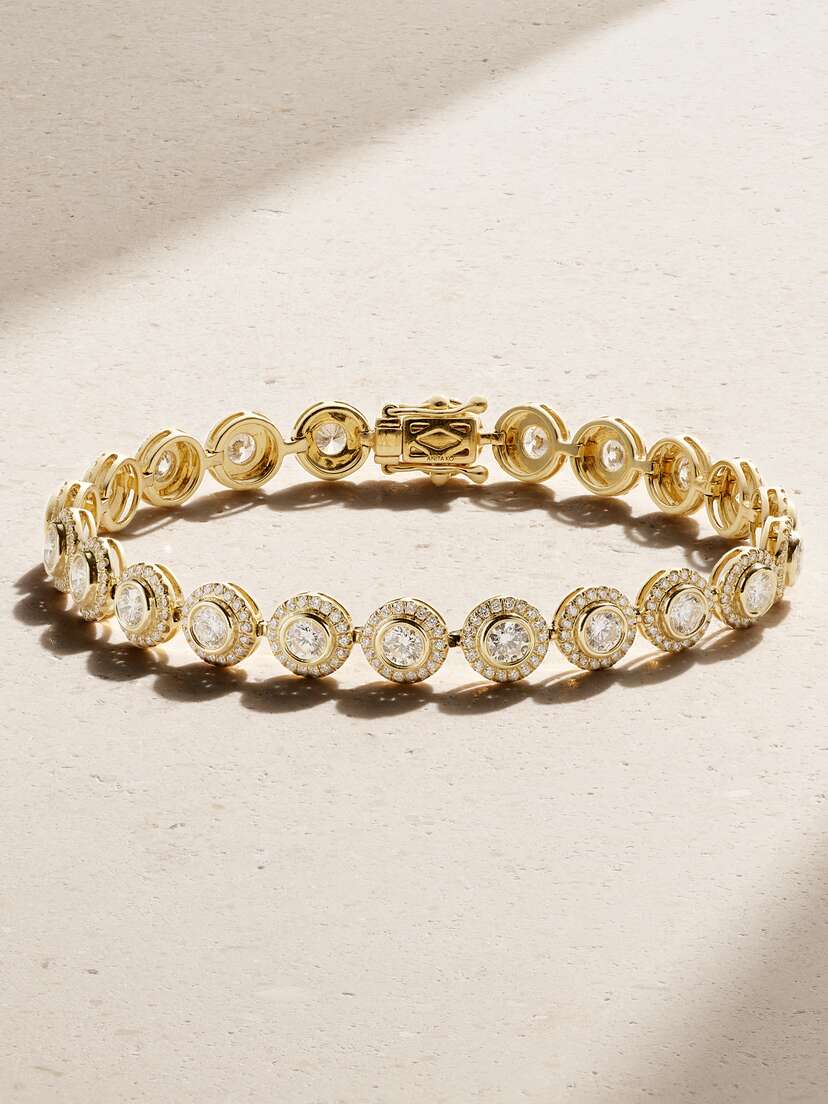 Anita Ko Ophelia 18-karat Gold Diamond Bracelet