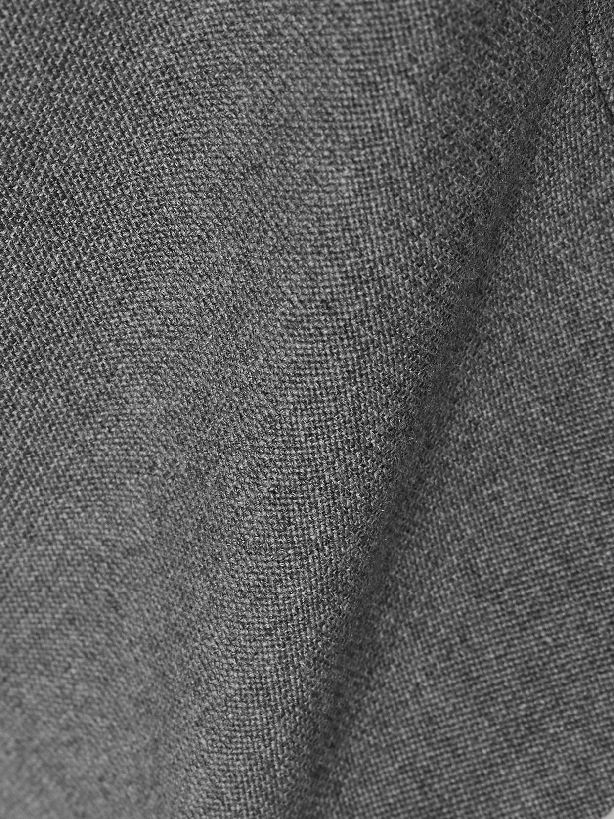 Tolu Coker Woop Cropped Wool Halterneck Top In Gray