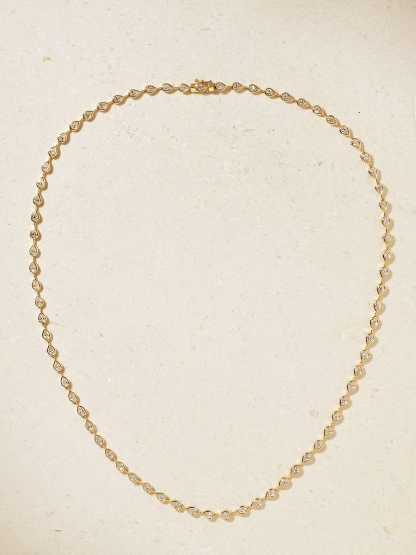 Anita Ko 18-karat Gold Diamond Necklace