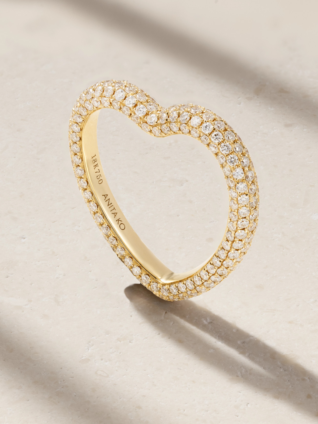 Anita Ko - 18-karat Gold Diamond Ring - 6