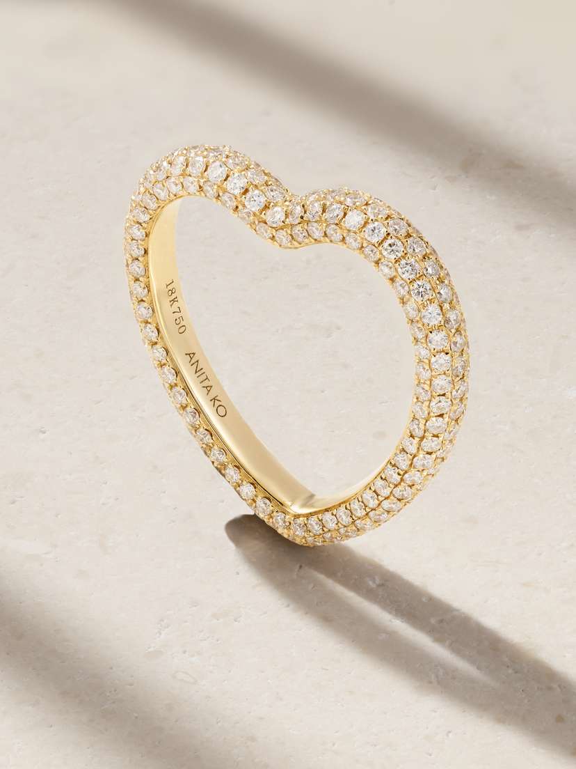 18-karat Gold Diamond Ring