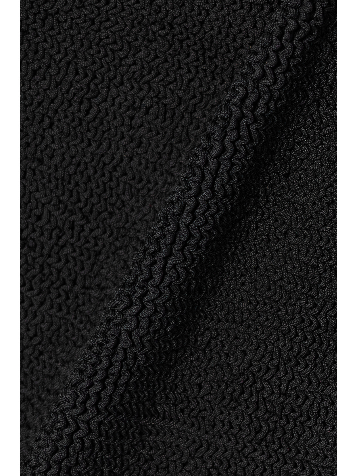 Hunza G Christy Seersucker Swimsuit In Black