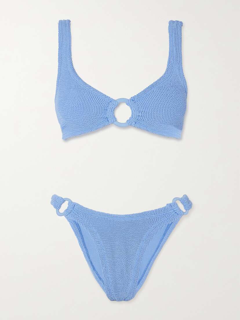 Hunza G Hallie Seersucker Bikini