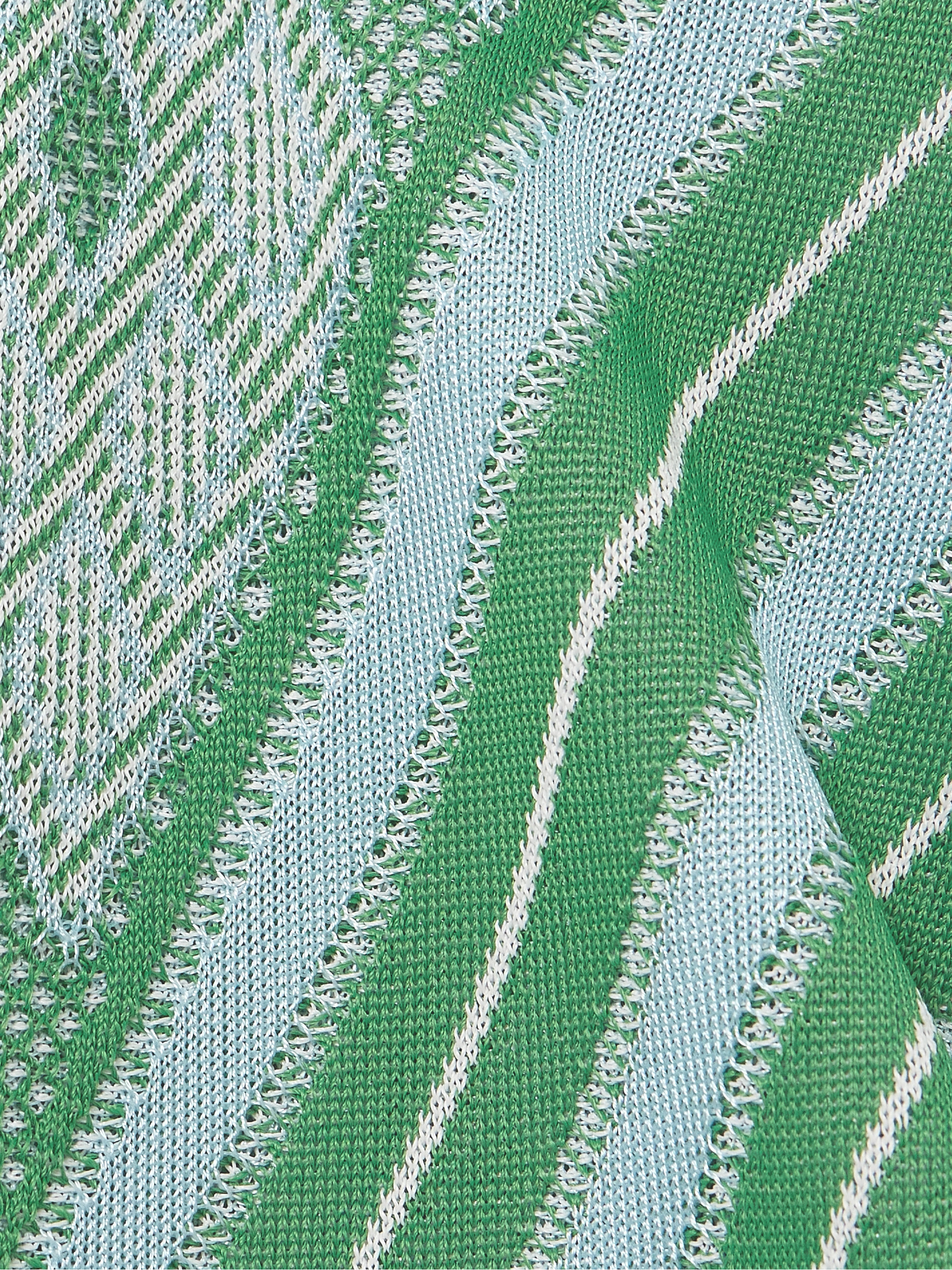 Ahluwalia Jade strapless paneled jacquard-knit maxi dress