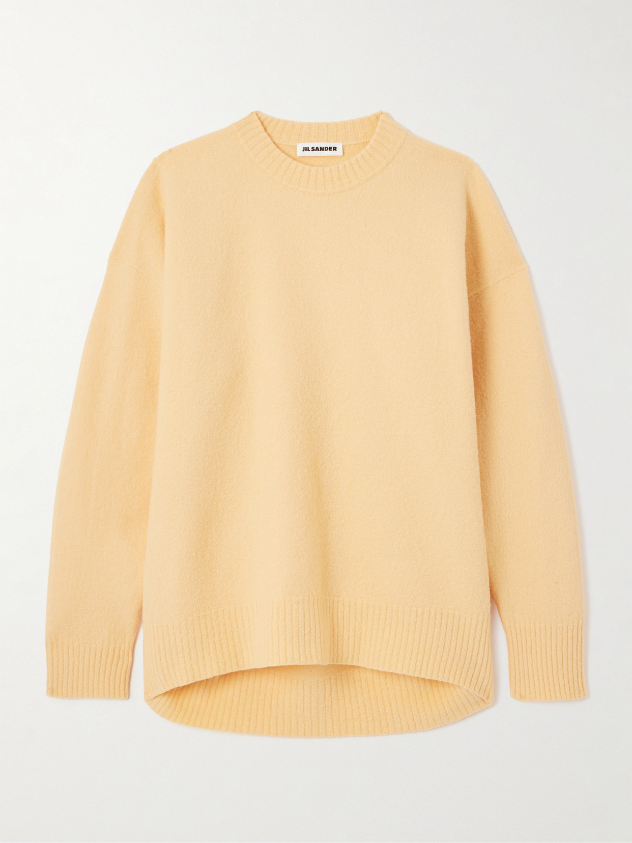 Jil Sander Woman Sweater Ivory Size 0 Wool In Neutrals