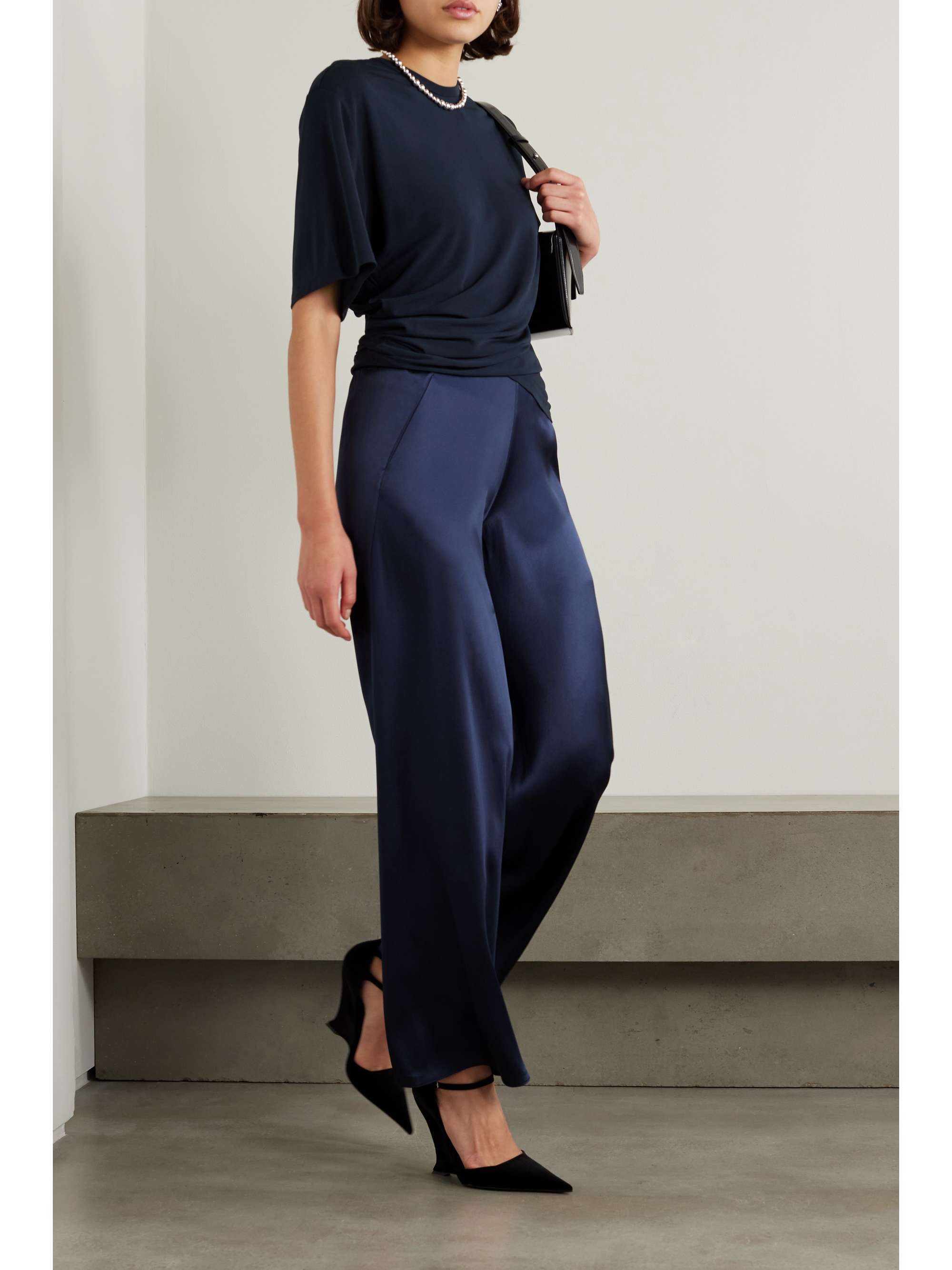 CHRISTOPHER ESBER Crepe T-shirt