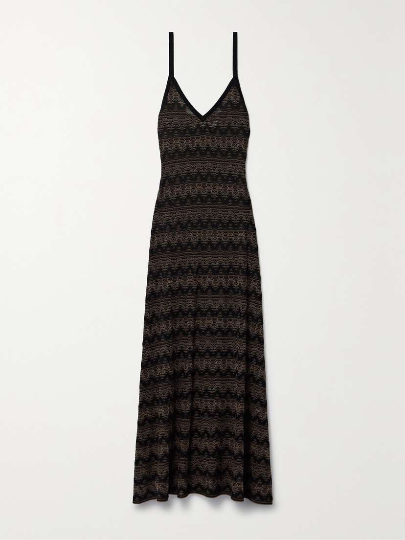 Christopher Esber Palais Knitted Maxi Dress - UK 14