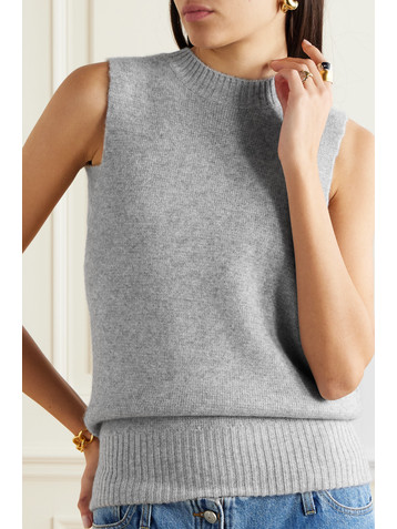Christopher Esber Divider cut-out cashmere vest