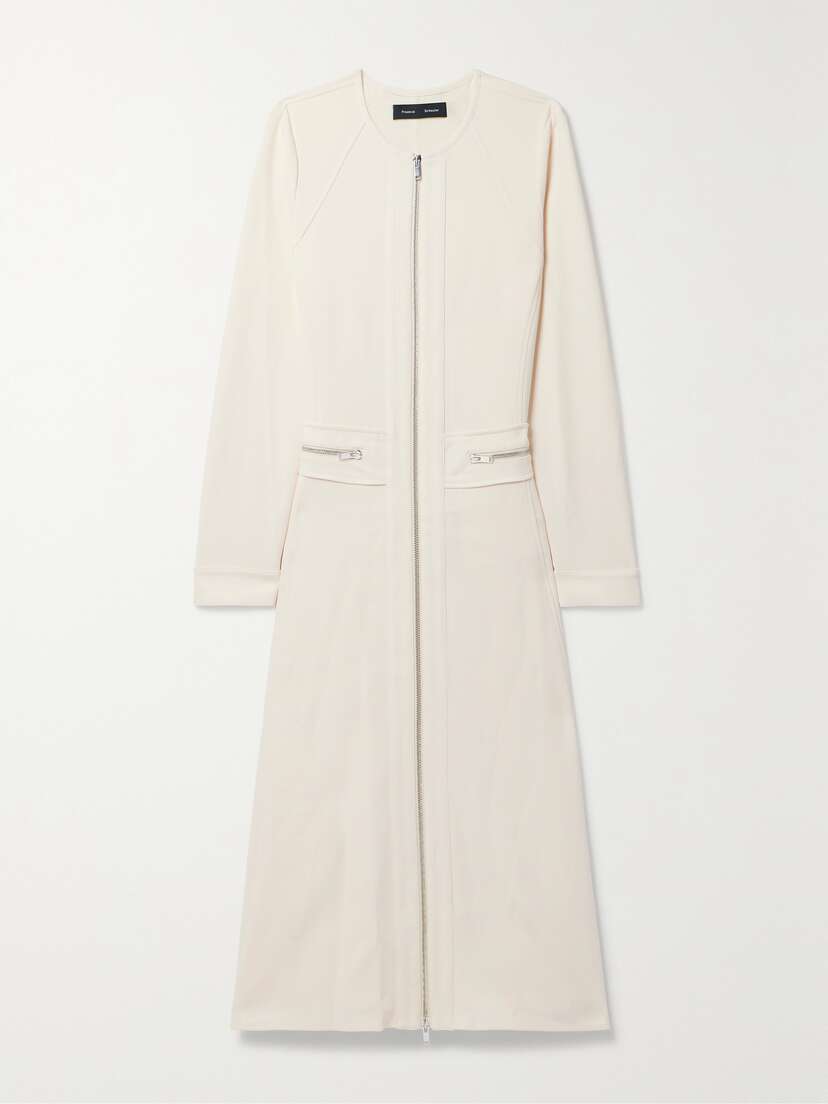 Proenza Schouler Paneled Cady Midi Dress