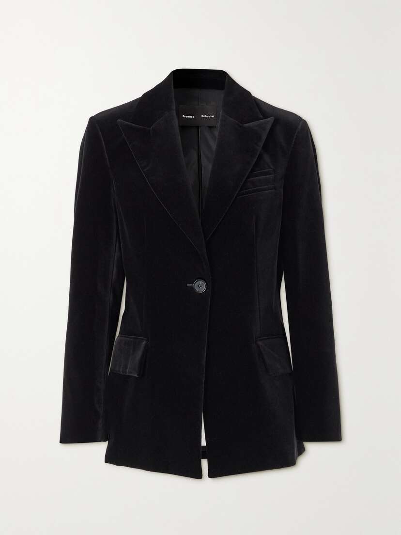 Proenza Schouler Cotton-blend Velvet Blazer