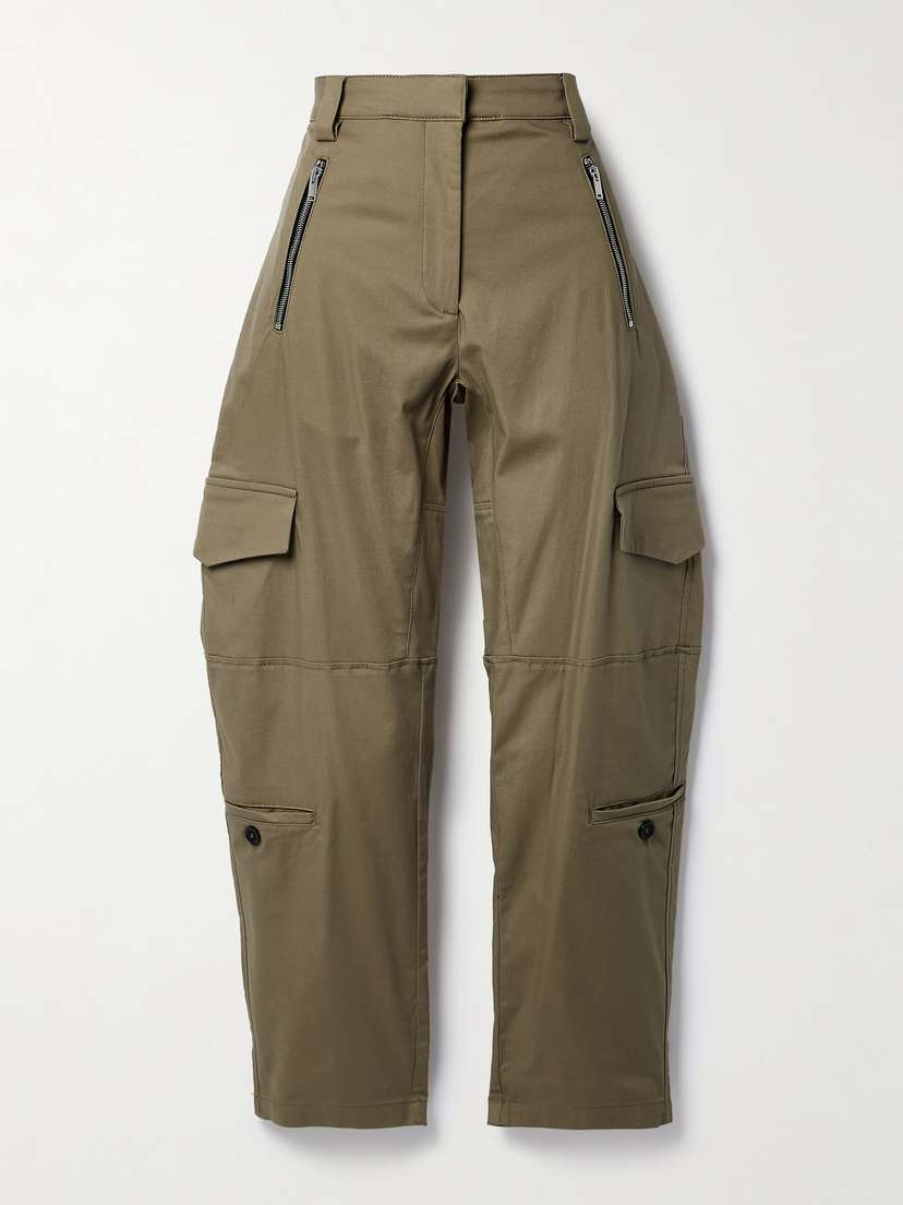 Proenza Schouler Jackson Cotton-blend Twill Tapered Cargo Pants