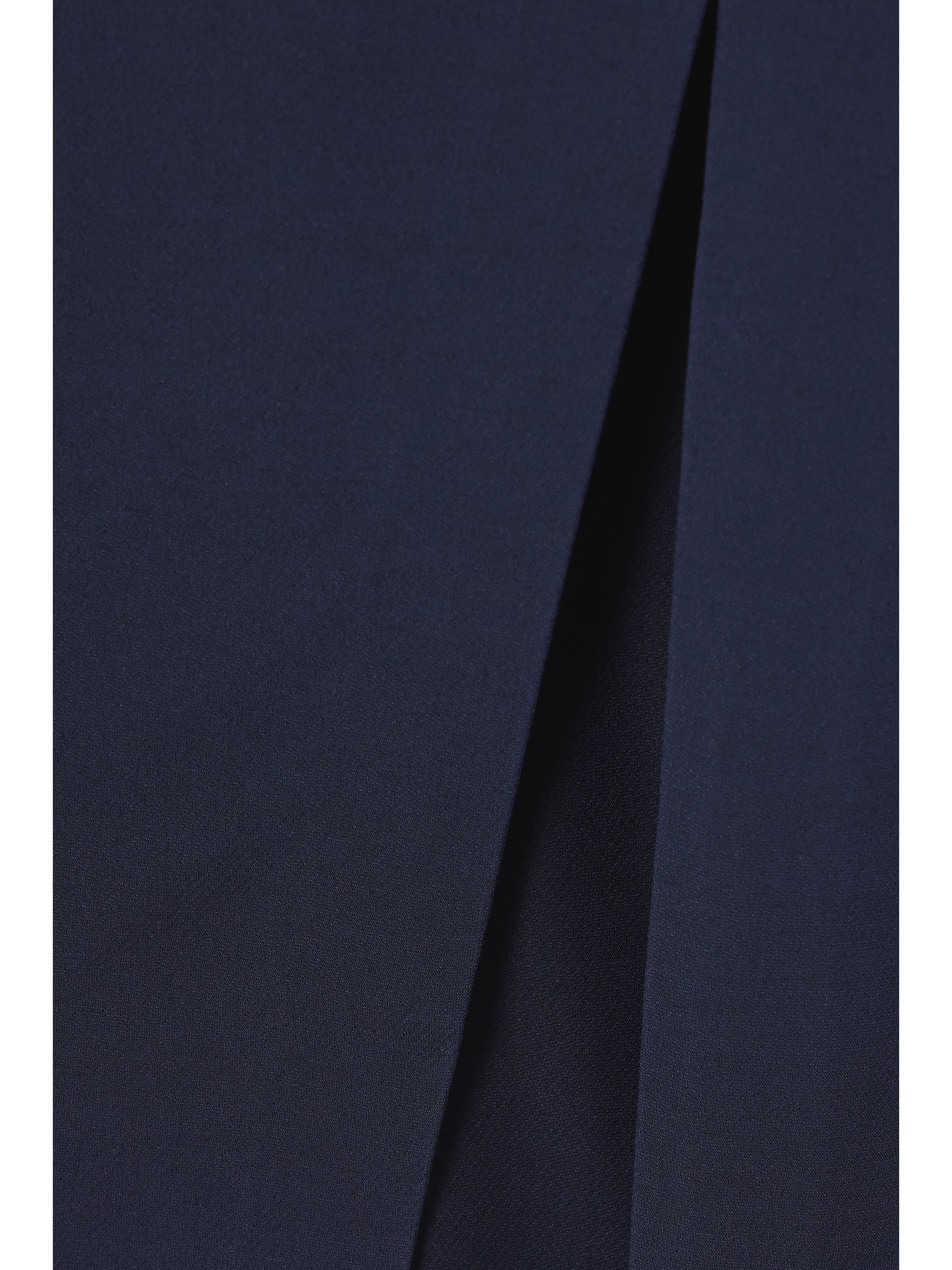 Roland Mouret One-shoulder wool and silk-blend gown