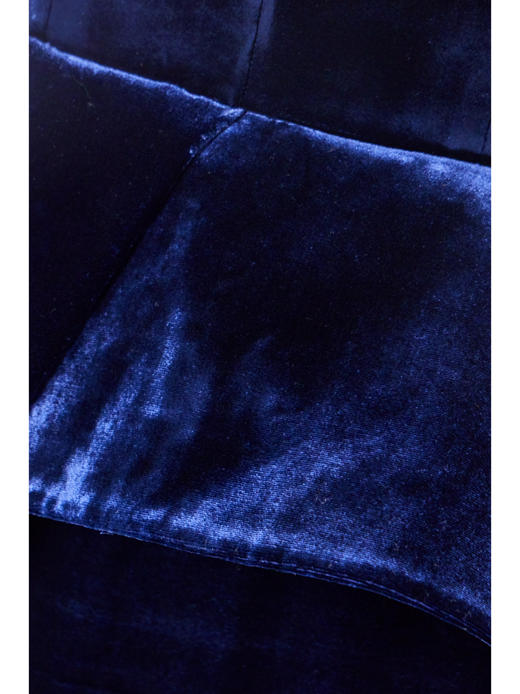 Roland Mouret Strapless stretch-velvet peplum gown