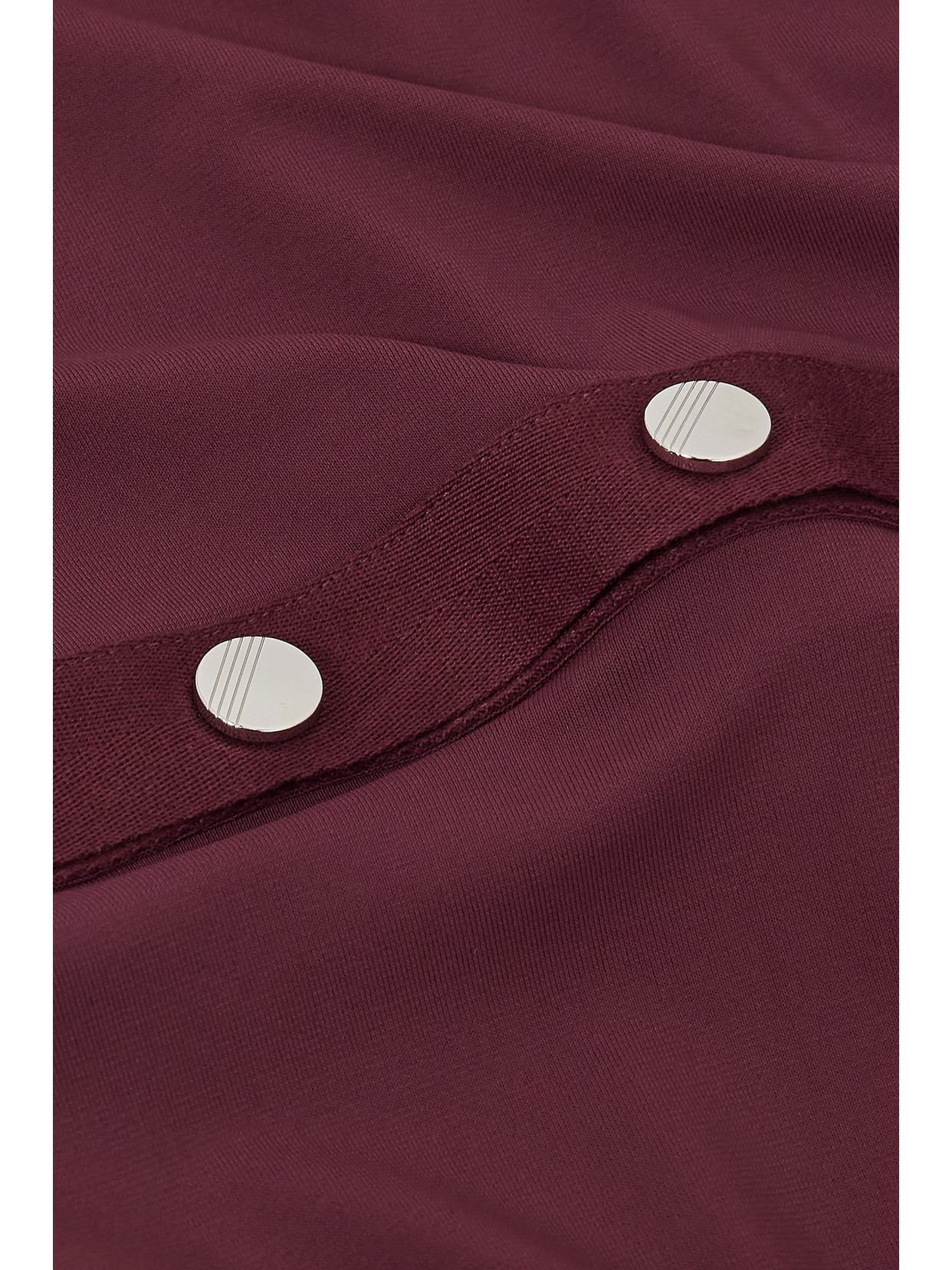 Attico Detachable-panels Asymmetric Mini Dress In Purple