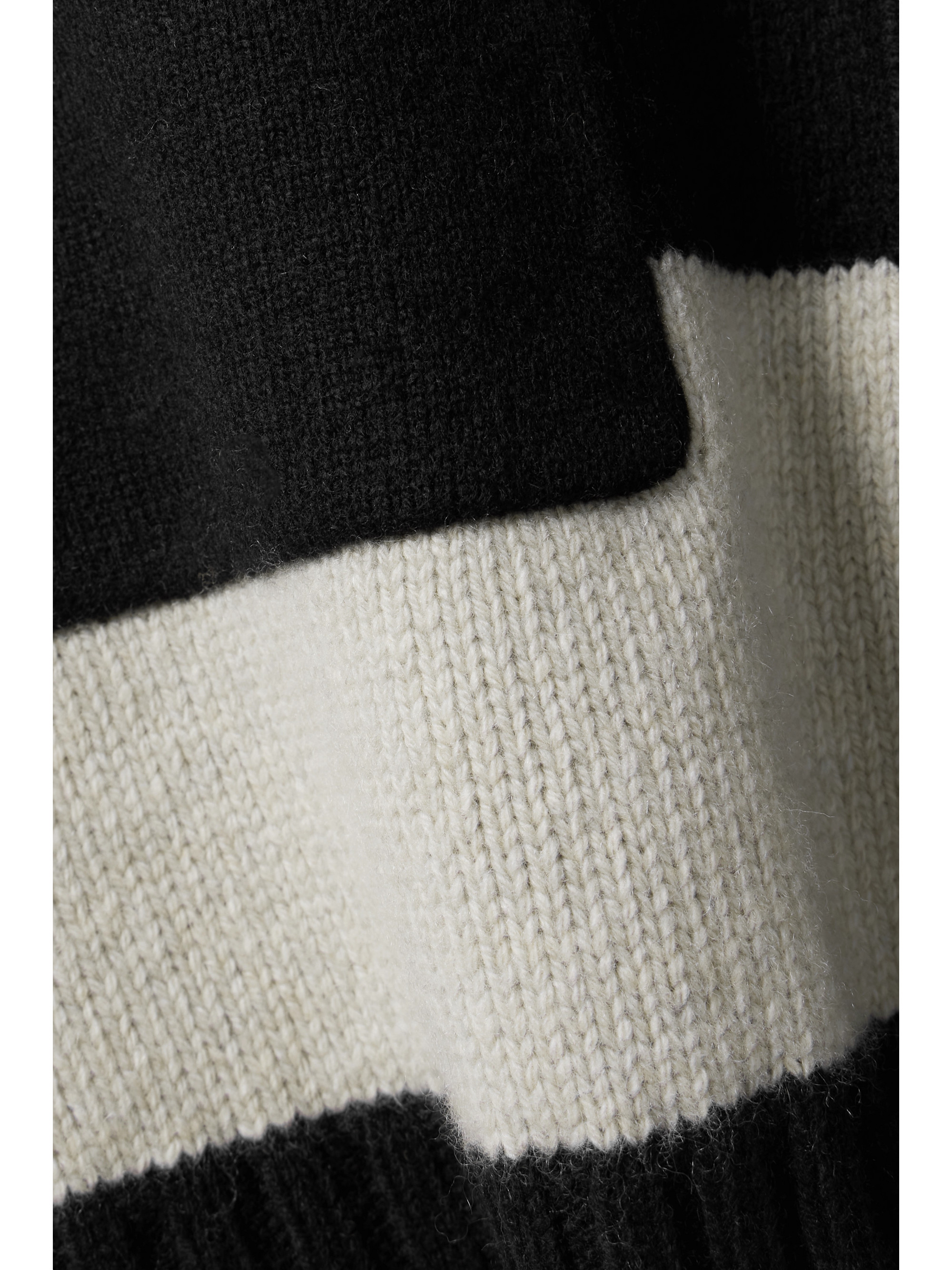 Proenza Schouler Eco cropped striped wool and cashmere-blend cardigan