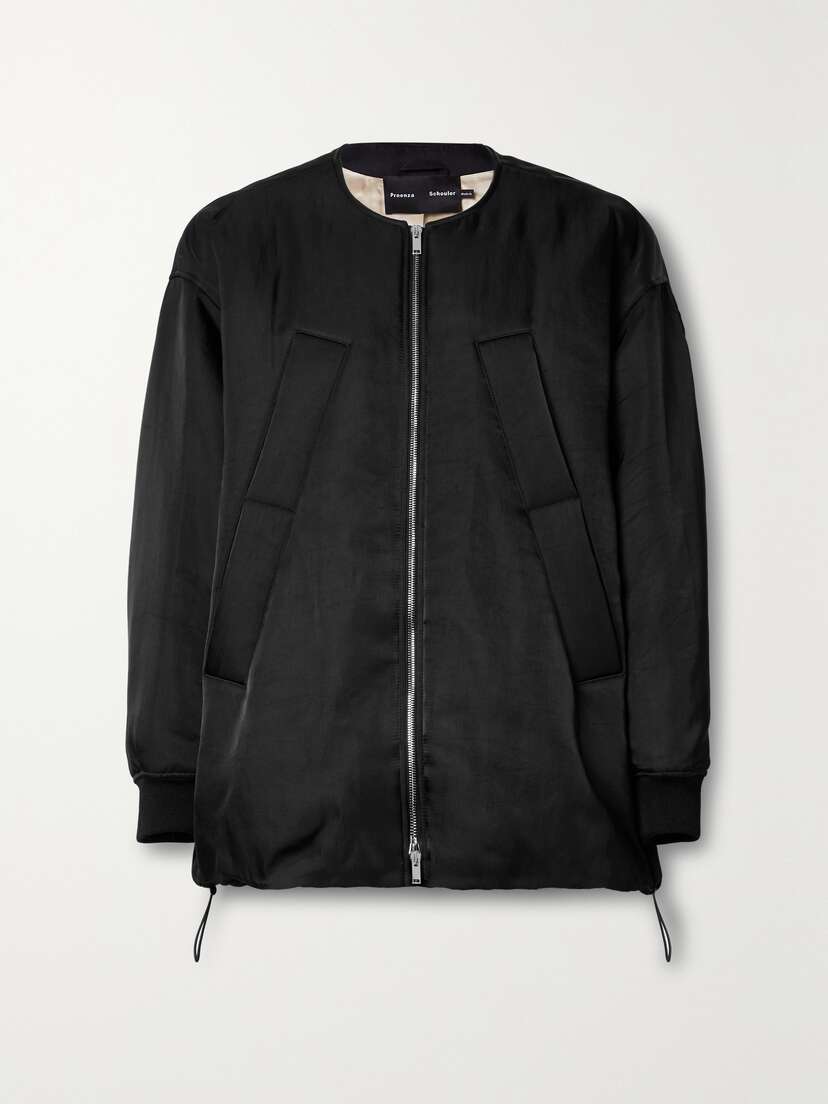 Proenza Schouler Padded Recycled-twill Bomber Jacket