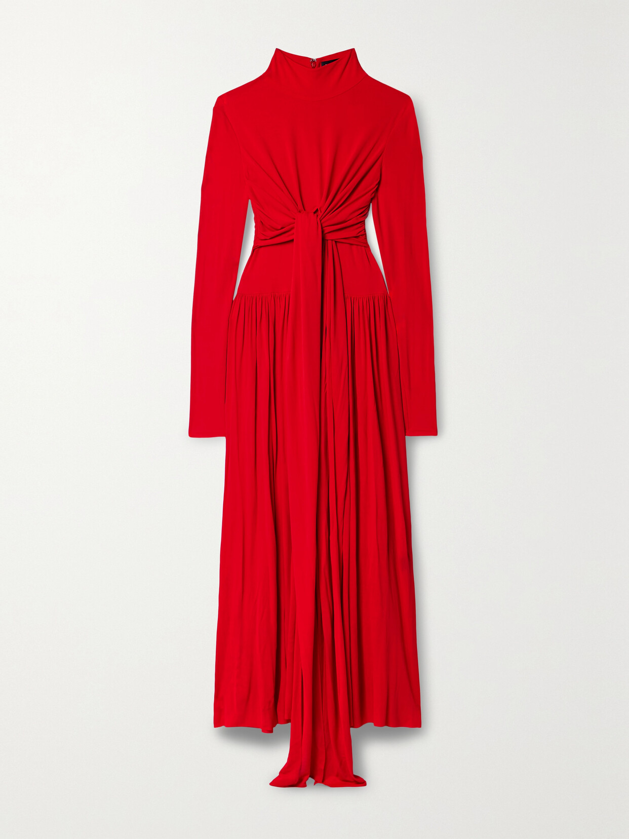 Proenza Schouler - Wrap-effect Jersey Maxi Dress - Red