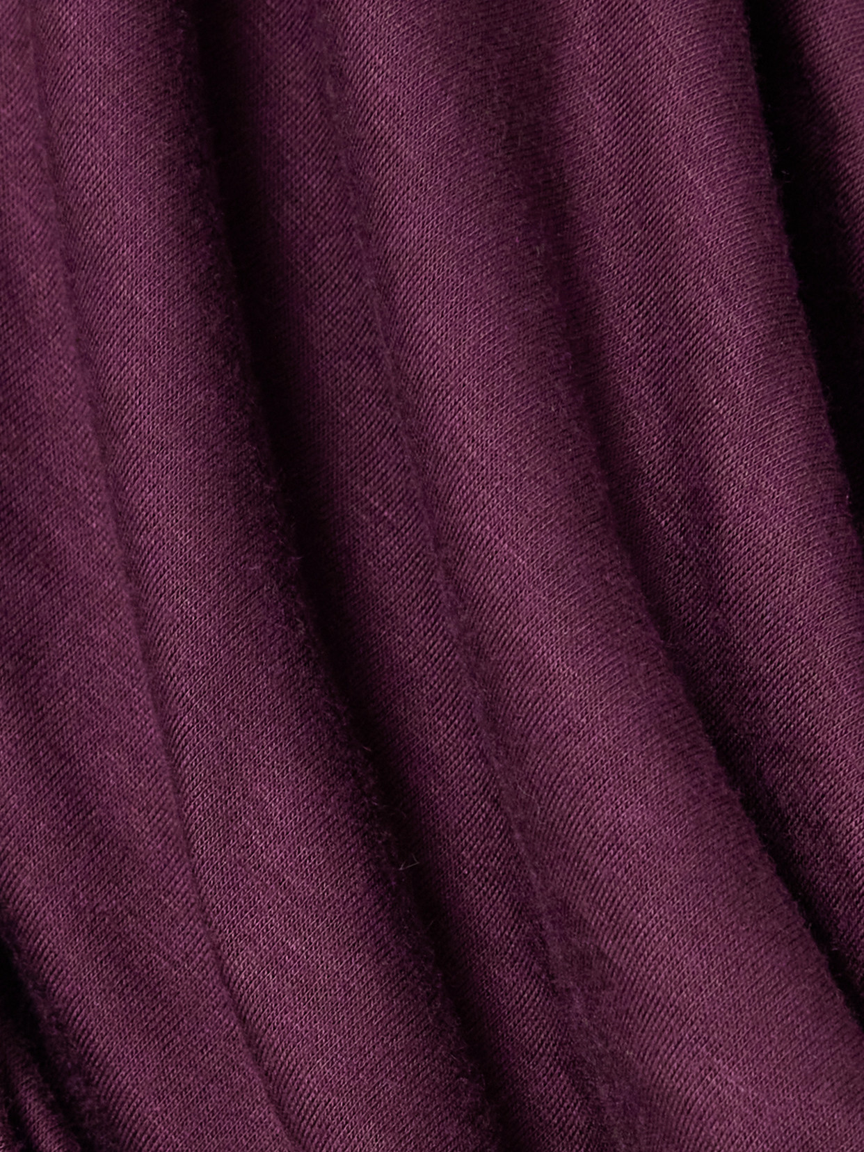 Sergio Hudson Ruched Mesh-trimmed Stretch-bamboo Viscose Jersey Bodysuit In Burgundy
